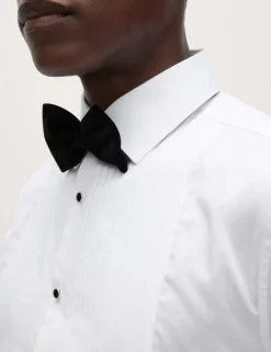 Regular Fit Luxury Cotton Double Cuff Dress Shirt