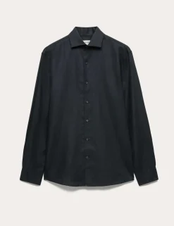 Regular Fit Luxury Linen Cotton Shirt