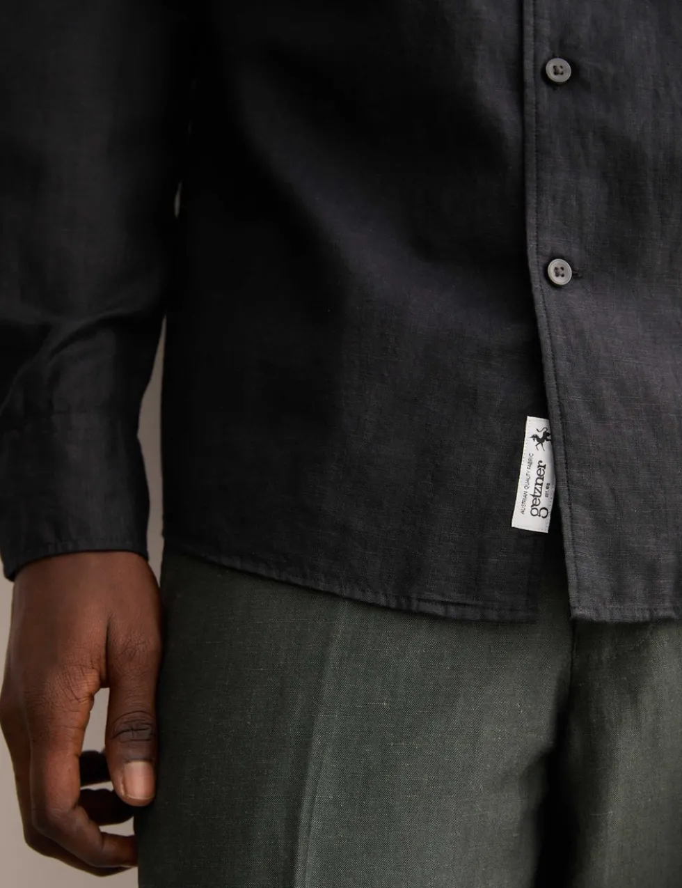 Regular Fit Luxury Linen Cotton Shirt