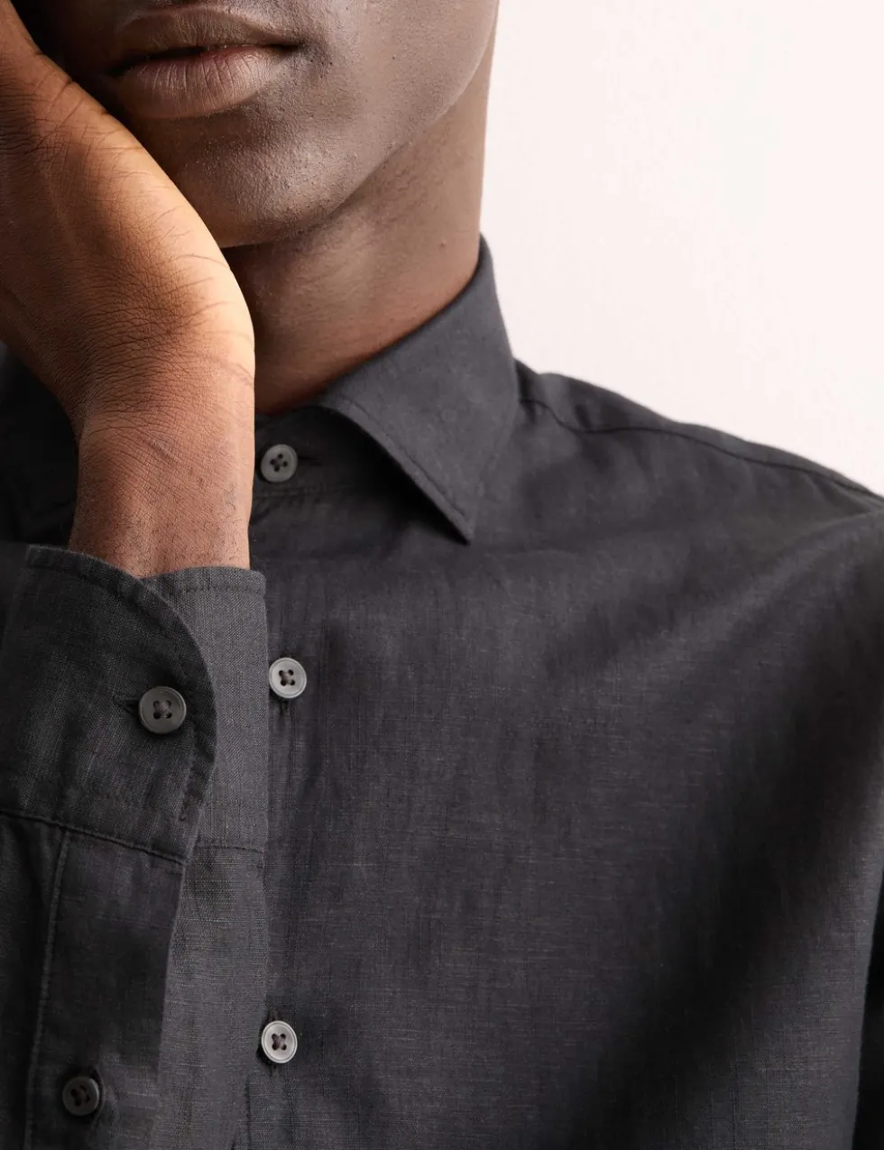Regular Fit Luxury Linen Cotton Shirt