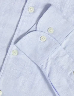Regular Fit Luxury Linen Cotton Shirt