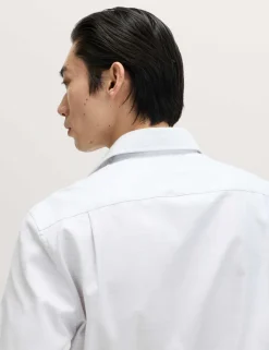 Regular Fit Luxury Pure Cotton Check Shirt