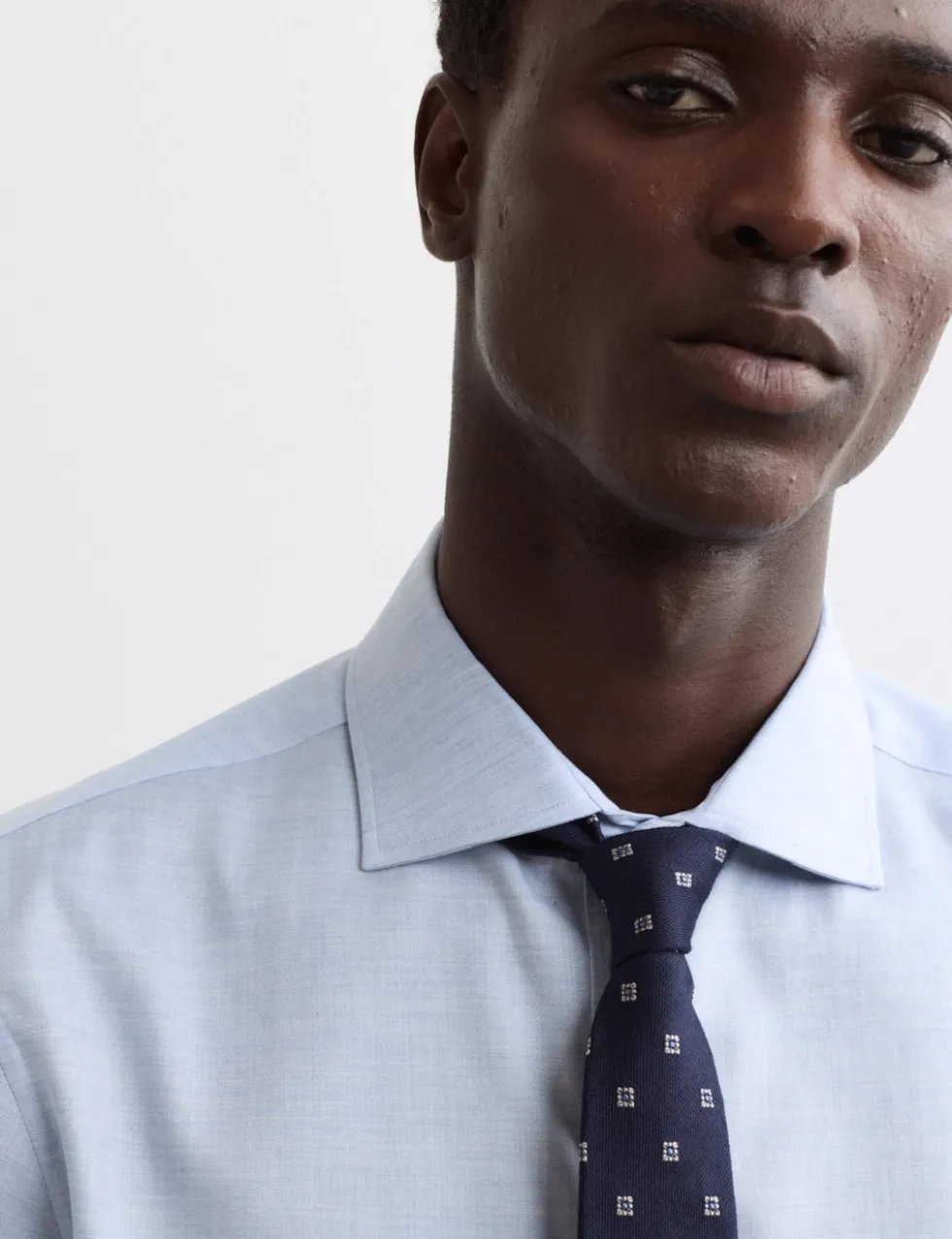 Regular Fit Luxury Pure Cotton Textured Shirt