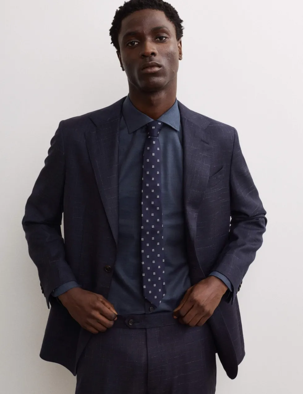 Regular Fit Luxury Pure Cotton Textured Shirt