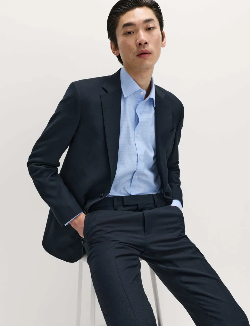 Regular Fit Luxury Pure Cotton Check Shirt