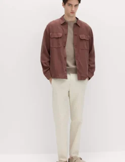 Regular Fit Lyocell Blend Overshirt