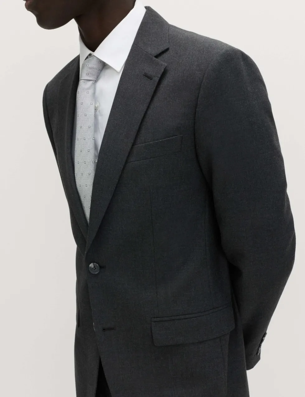 Regular Fit Machine Washable Suit Jacket