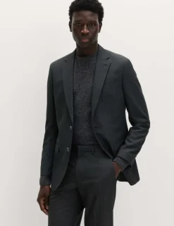 Regular Fit Machine Washable Suit Jacket