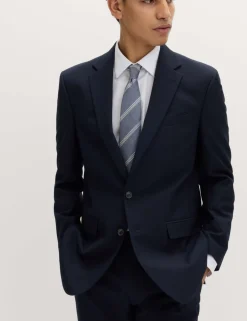 Regular Fit Machine Washable Suit Jacket