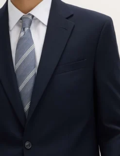 Regular Fit Machine Washable Suit Jacket