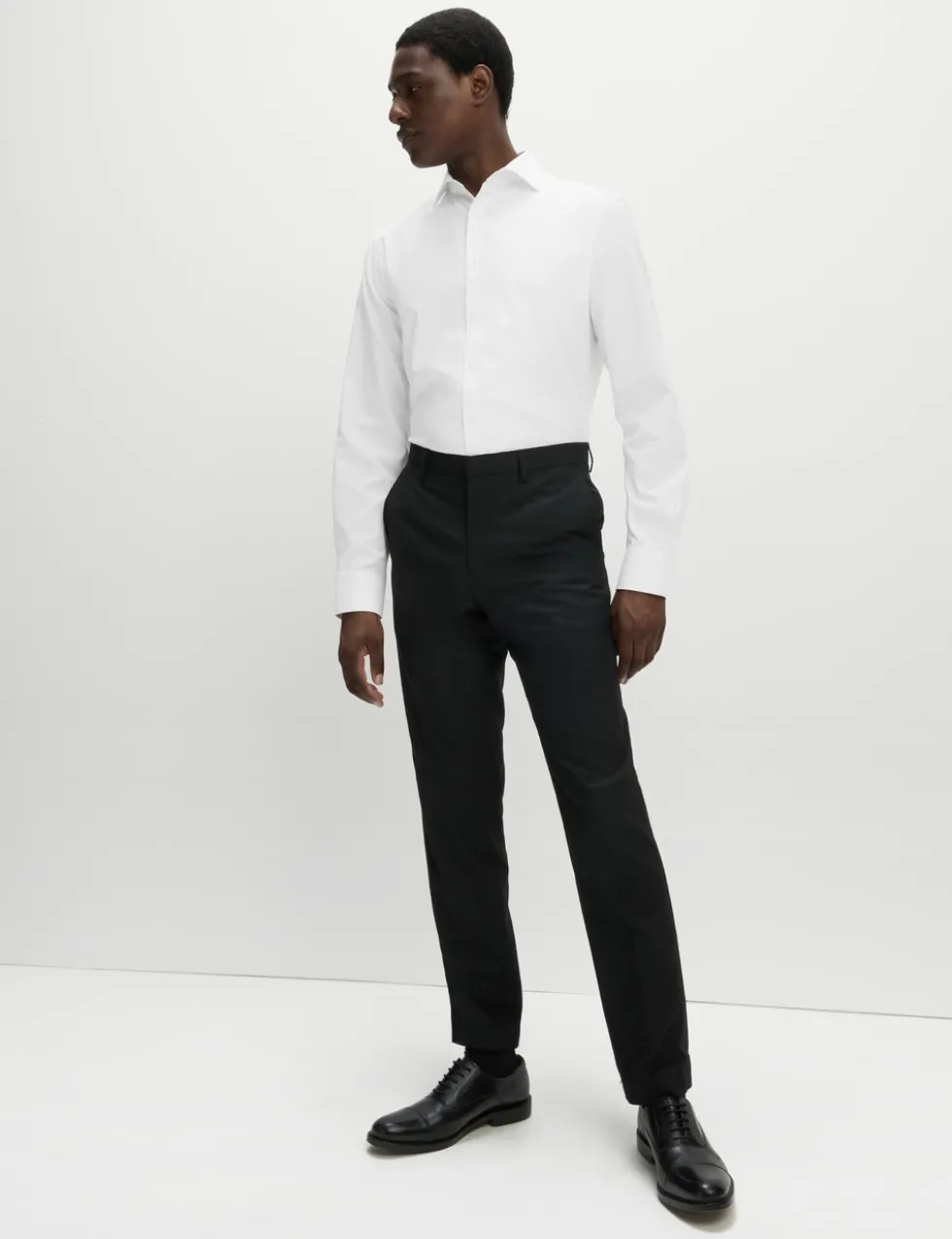 Regular Fit Non Iron Cotton Blend Shirt