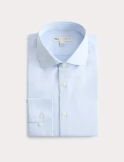 Regular Fit Non Iron Cotton Blend Shirt