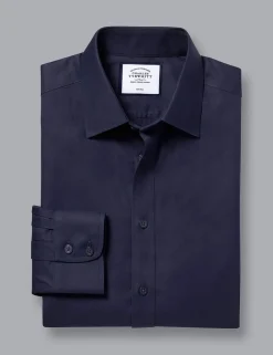 Regular Fit Non Iron Pure Cotton Twill Shirt