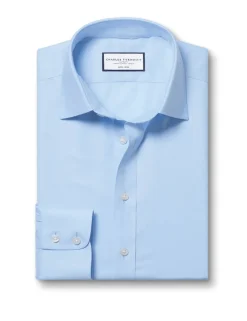 Regular Fit Non Iron Pure Cotton Twill Shirt