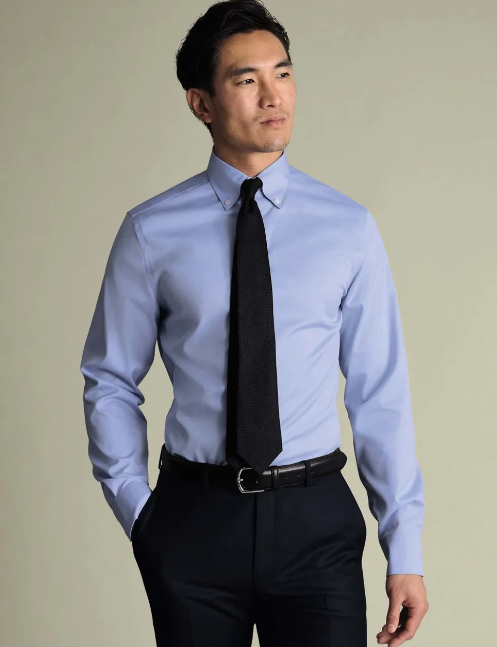 Regular Fit Non Iron Pure Cotton Oxford Shirt