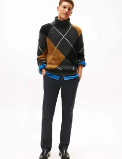 Regular Fit Printed Chinos