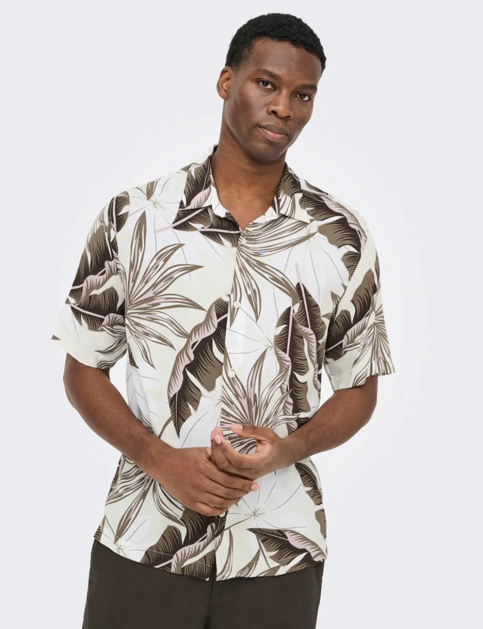 Regular Fit Printed Short Sleeve Shirt