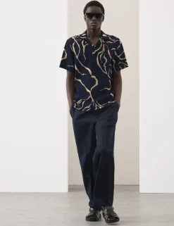 Regular Fit Printed Short Sleeve Shirt