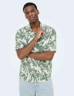 Regular Fit Printed Short Sleeve Shirt