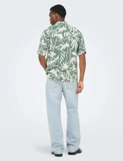 Regular Fit Printed Short Sleeve Shirt