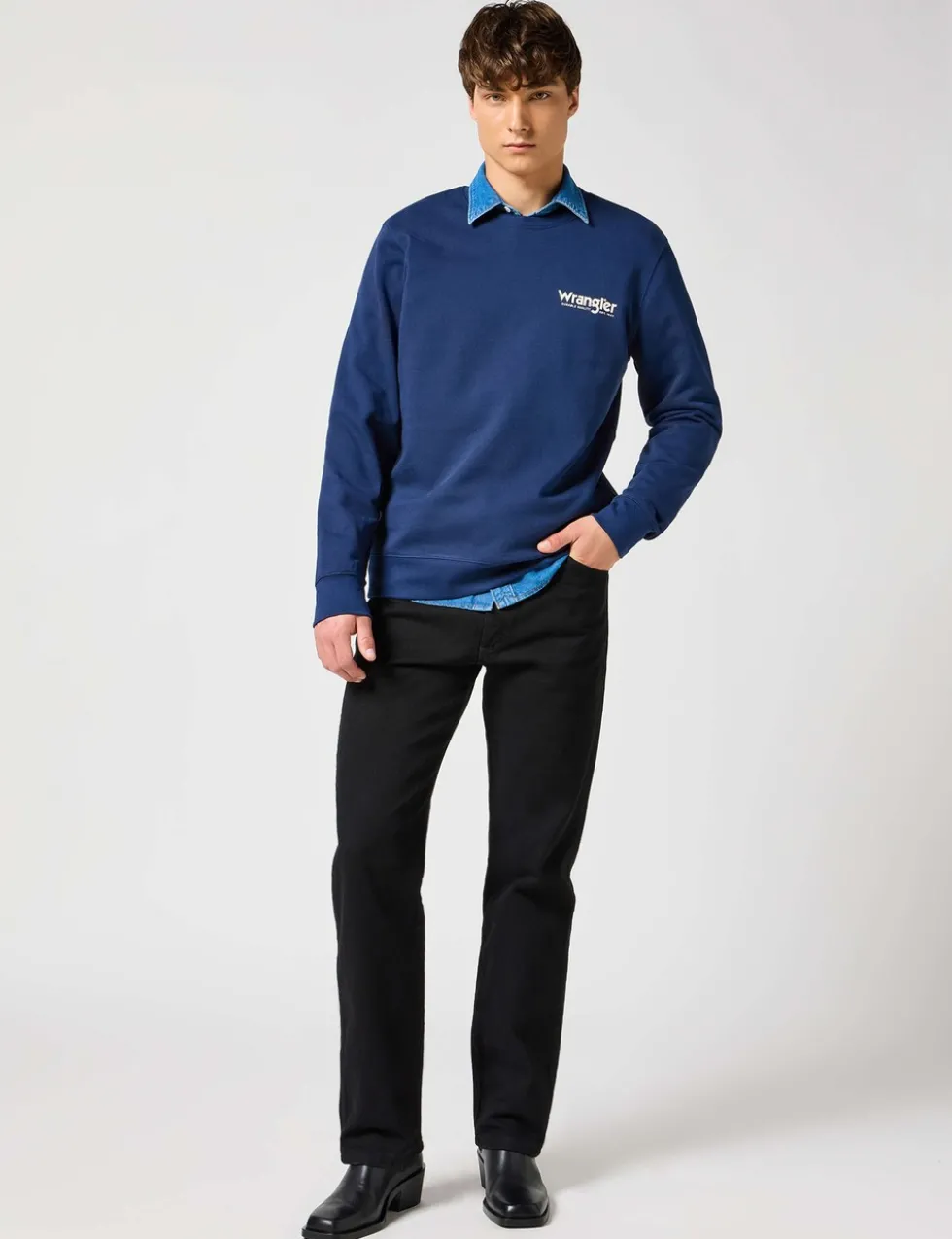 Regular Fit Pure Cotton Cowboy Jeans