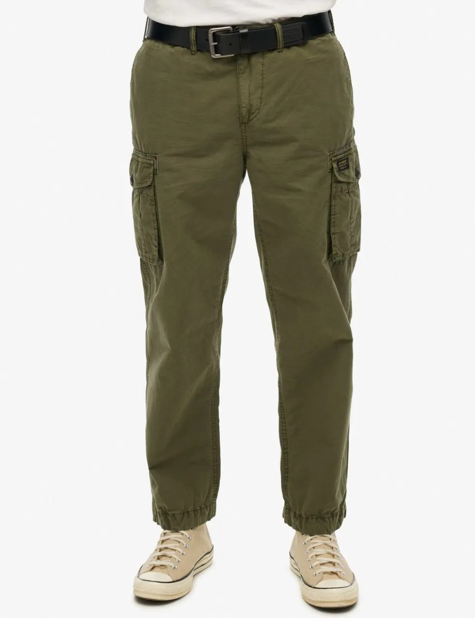 Regular Fit Pure Cotton Cargo Trousers