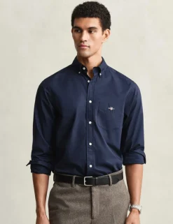 Regular Fit Pure Cotton Classic Poplin Shirt