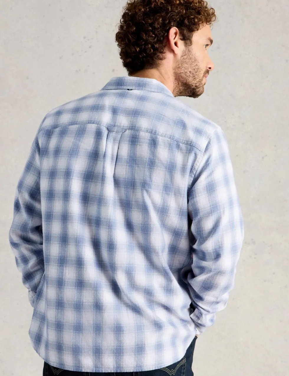 Regular Fit Pure Cotton Checked Shirt