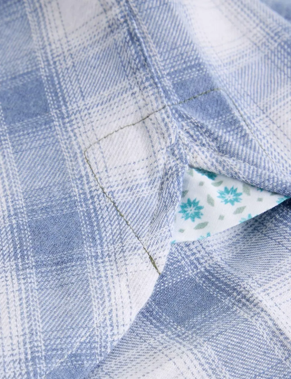 Regular Fit Pure Cotton Checked Shirt