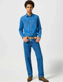 Regular Fit Pure Cotton Cowboy Jeans