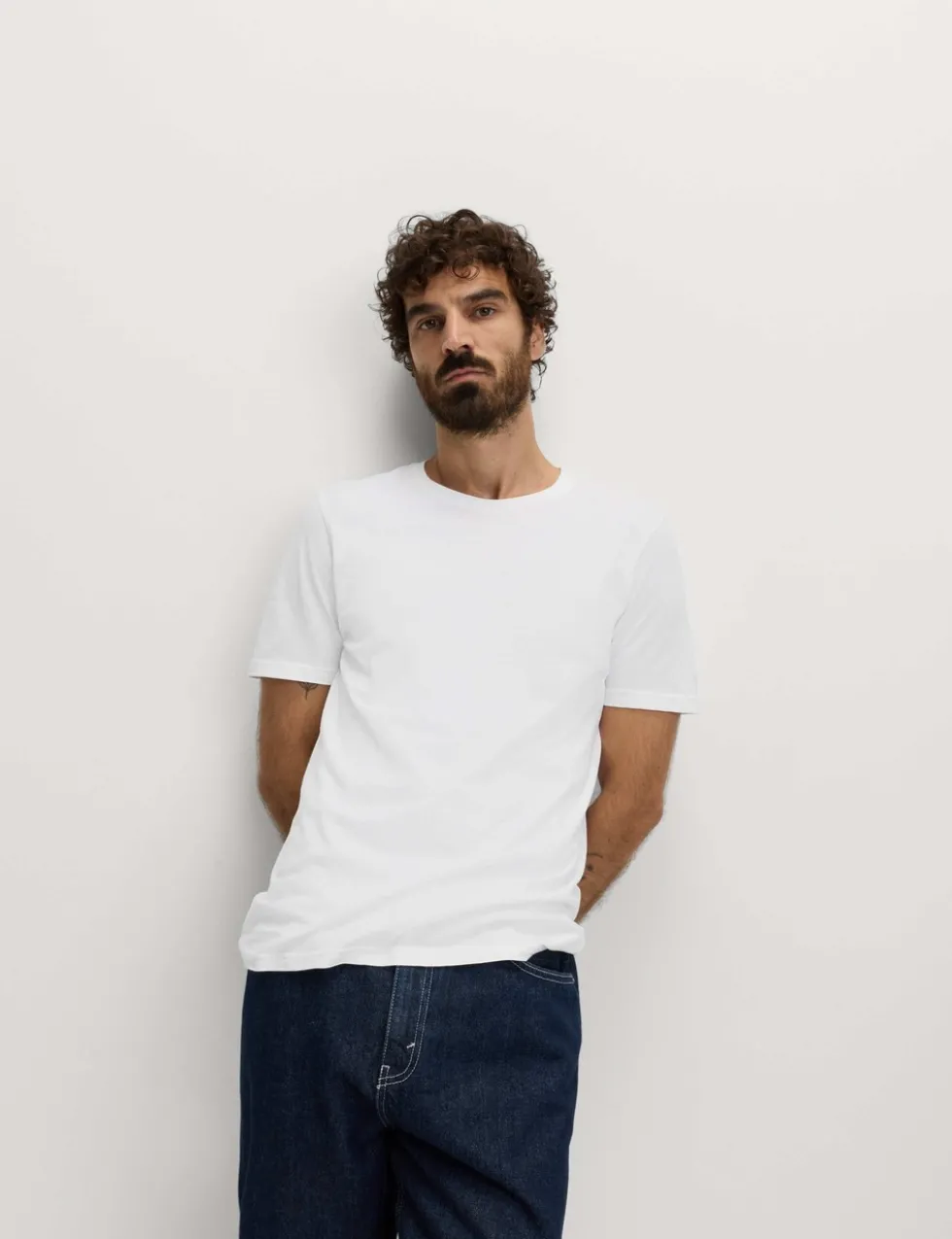 Regular Fit Pure Cotton Crew Neck T-Shirt