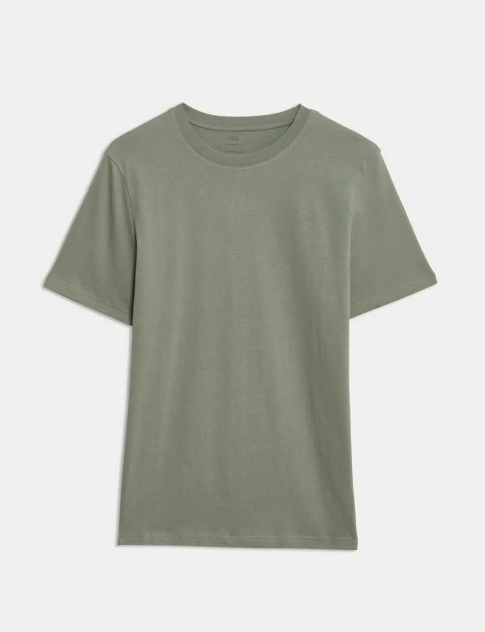 Regular Fit Pure Cotton Crew Neck T-Shirt