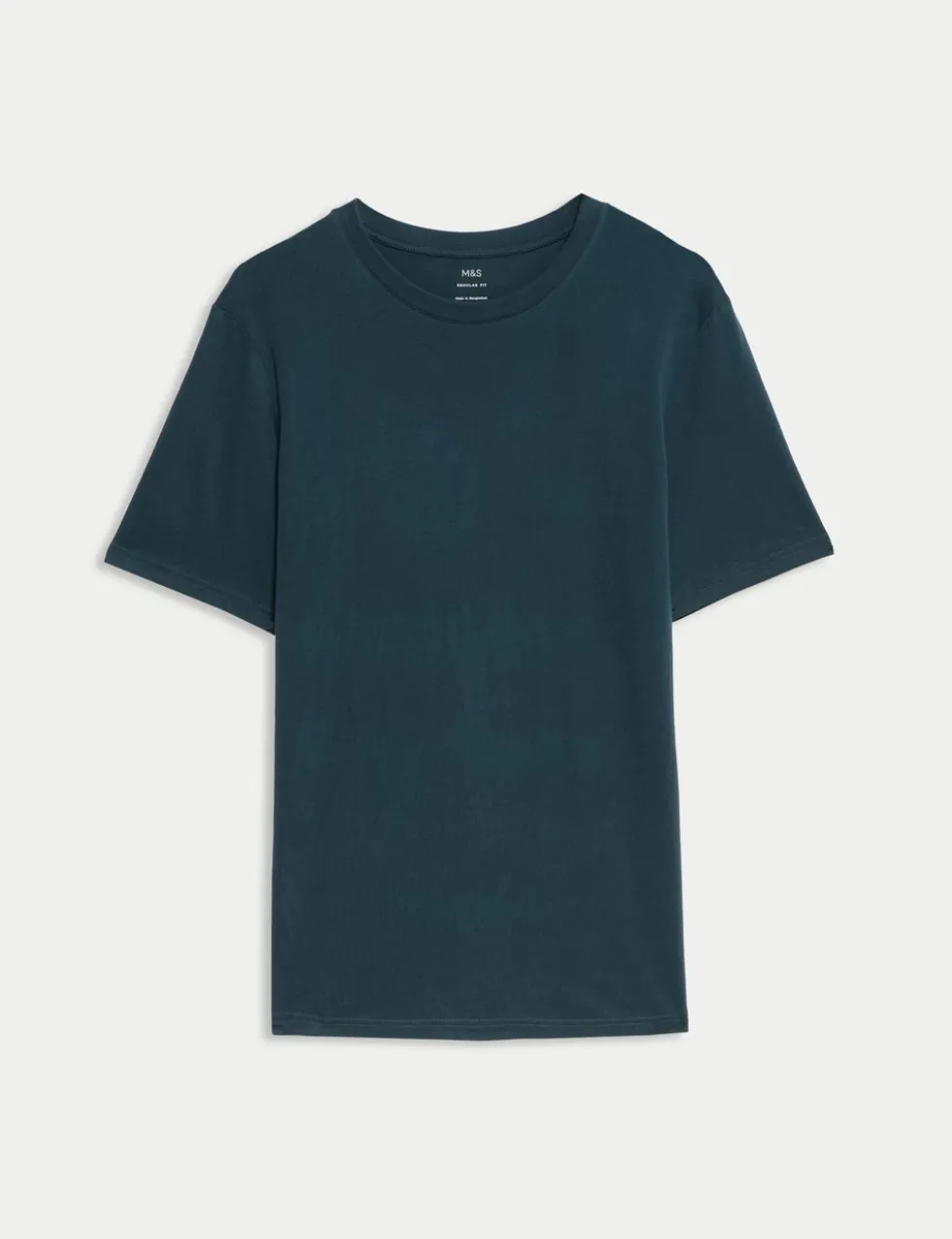 Regular Fit Pure Cotton Crew Neck T-Shirt