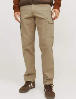 Regular Fit Pure Cotton Cargo Trousers