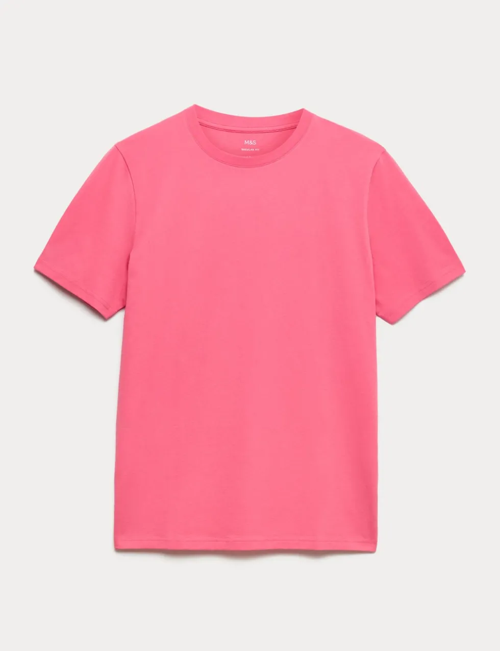 Regular Fit Pure Cotton Crew Neck T-Shirt