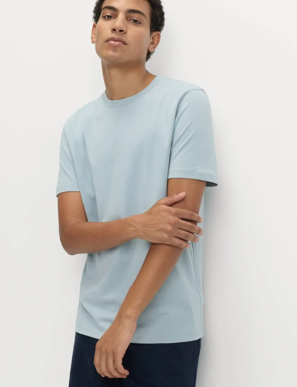 Regular Fit Pure Cotton Crew Neck T-Shirt