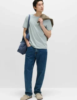 Regular Fit Pure Cotton Crew Neck T-Shirt
