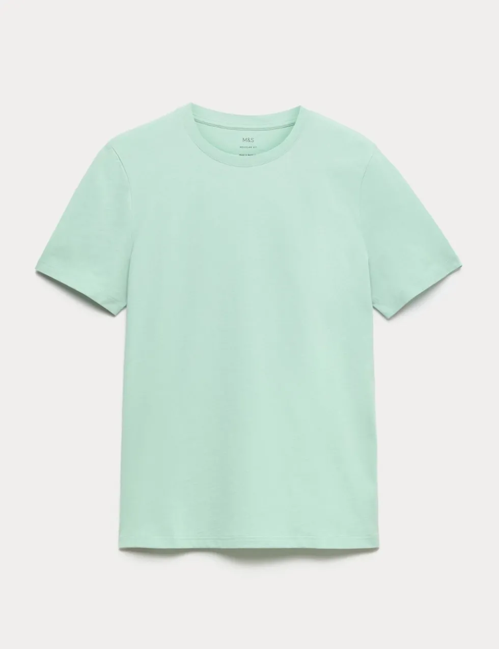 Regular Fit Pure Cotton Crew Neck T-Shirt