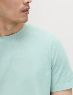 Regular Fit Pure Cotton Crew Neck T-Shirt