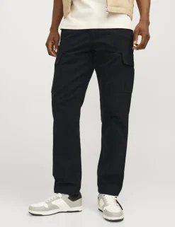 Regular Fit Pure Cotton Cargo Trousers