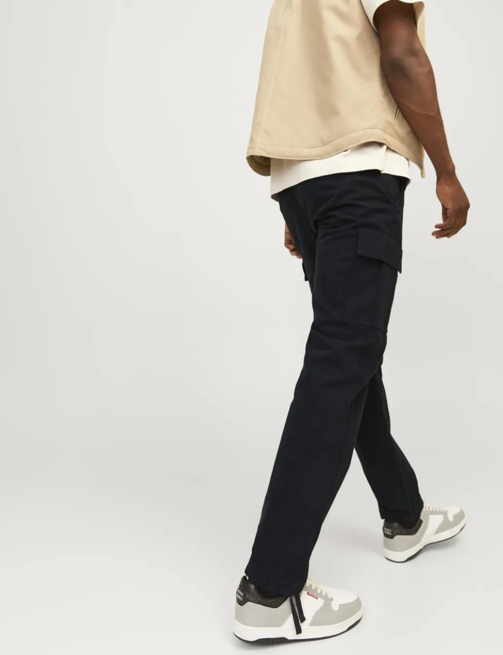 Regular Fit Pure Cotton Cargo Trousers