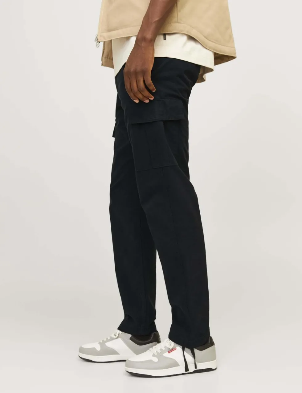Regular Fit Pure Cotton Cargo Trousers