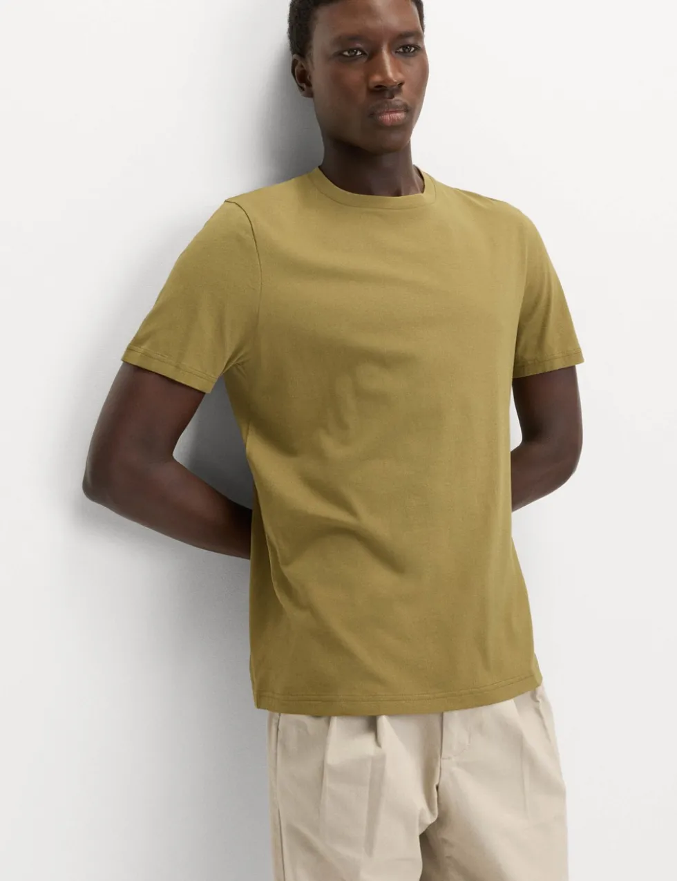 Regular Fit Pure Cotton Crew Neck T-Shirt