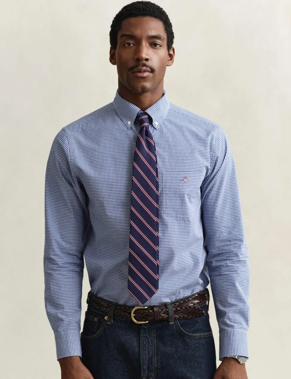 Regular Fit Pure Cotton Gingham Shirt