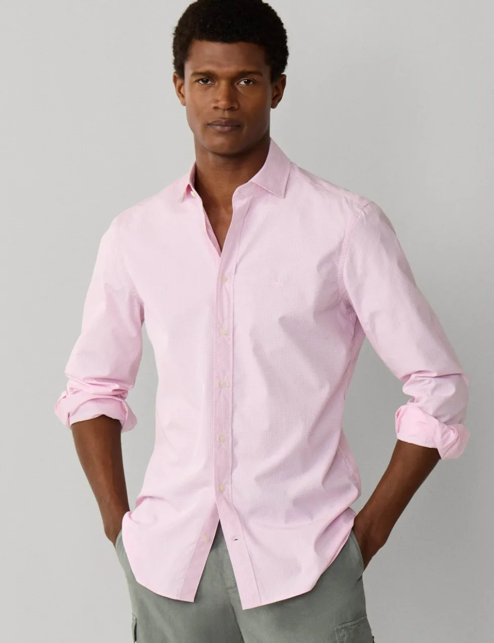 Regular Fit Pure Cotton Gingham Check Shirt