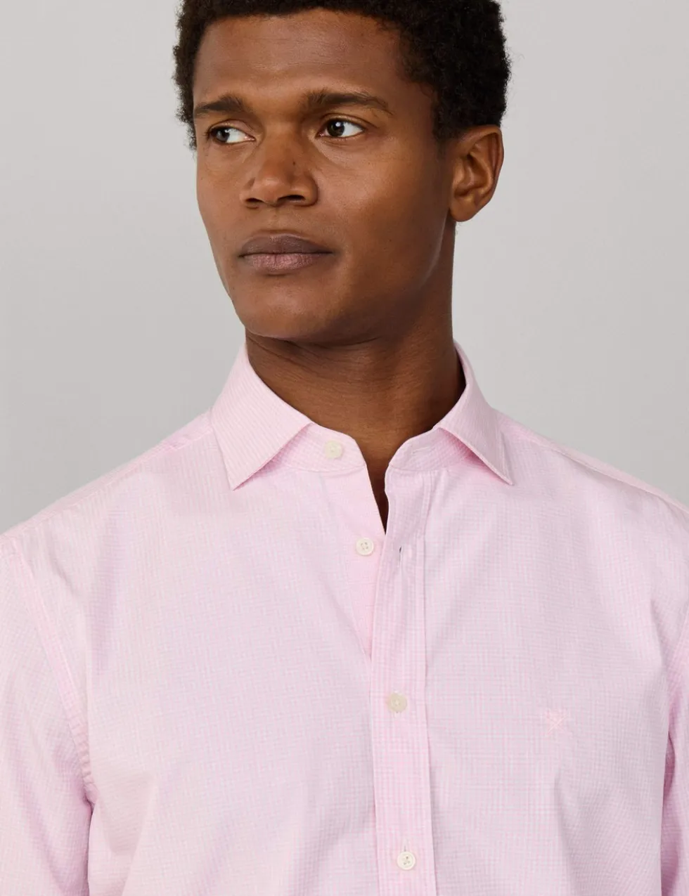 Regular Fit Pure Cotton Gingham Check Shirt
