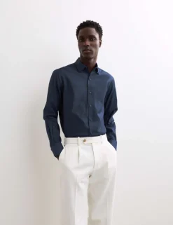 Regular Fit Pure Cotton Luxury Oxford Shirt