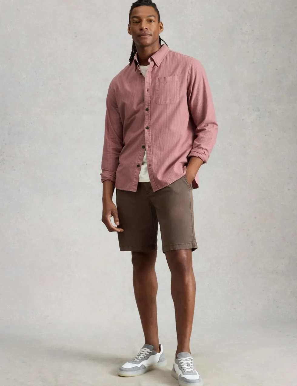 Regular Fit Pure Cotton Striped Shirt