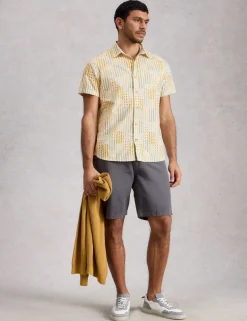 Regular Fit Pure Cotton Short Sleeve Shirt