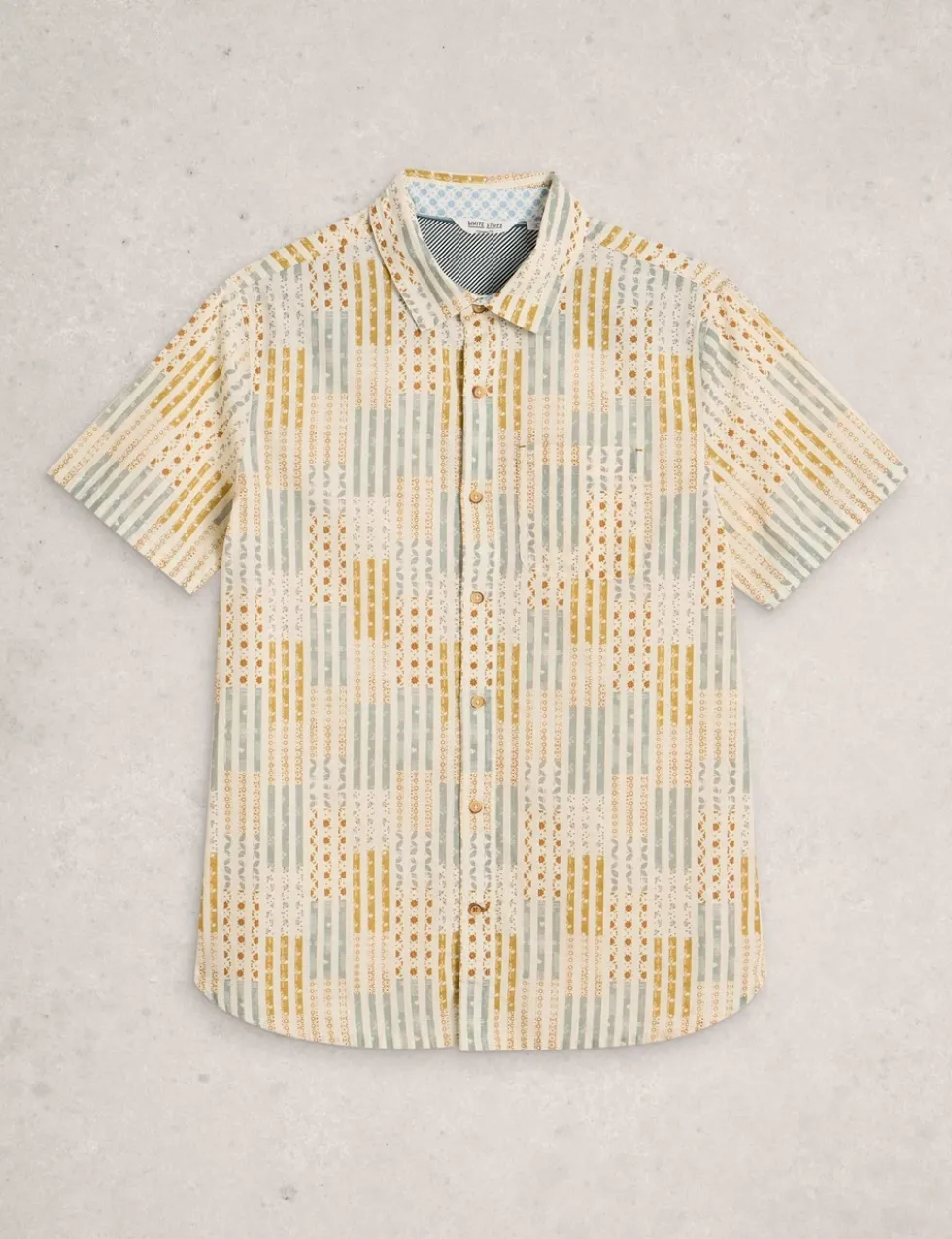 Regular Fit Pure Cotton Short Sleeve Shirt